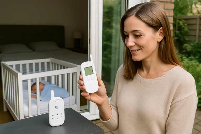 Hoe bereik werkt bij Alecto babyfoons