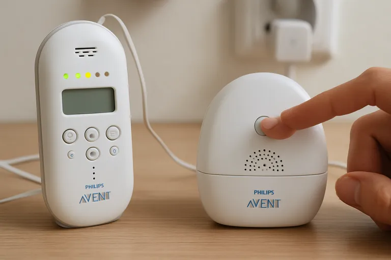 Stappenplan: Philips avent babyfoon resetten