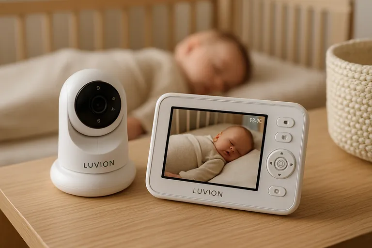 Wat doet de temperatuurfunctie van je Luvion babyfoon precies