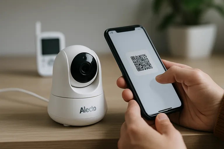 Zo koppel je je Alecto babyfooncamera snel en veilig aan je smartphone