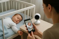 Altijd dichtbij: met een slimme babyfoon met camera en APP kijk je overal live mee