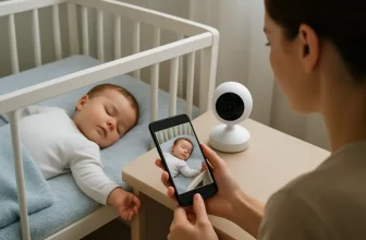 Altijd dichtbij: met een slimme babyfoon met camera en APP kijk je overal live mee