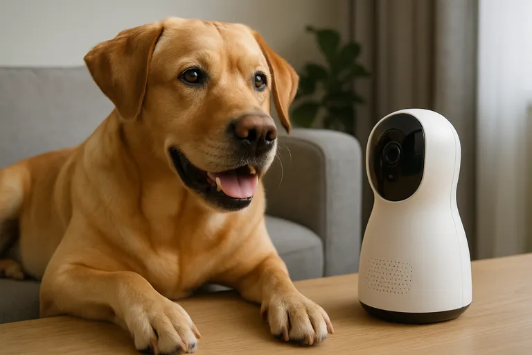 Altijd dichtbij: zie, hoor en praat met je hond via een slimme honden babyfoon