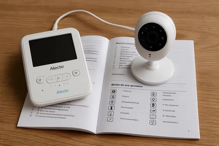 Overzicht van de Alecto babyfoon gebruiksaanwijzing