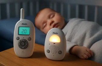 Slaap gerust met de Alecto babyfoon uit de dbx-lijn: kristalhelder geluid, ECO-modus en lange reikwijdte