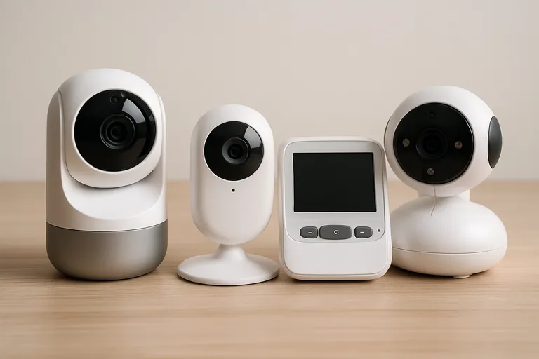 Soorten veilige babyfoons met camera