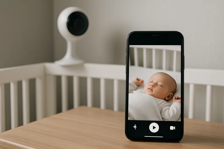 Wat is een babycamera met WIFI