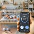 Hoe werkt de ademhalingsmonitoring bij sommige high-end babyfoons?