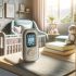 Welke babyfoons bieden de mogelijkheid voor temperatuurmonitoring in de babykamer?